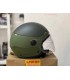 Casco jet Tucano Urbano El Pop verde opaco