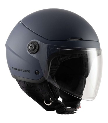 Casco jet Tucano Urbano El Pop blu opaco