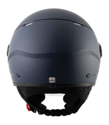 Casco jet Tucano Urbano El Pop blu opaco