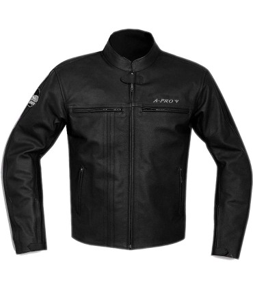 A-Pro Bandidos schwarz Lederjacke