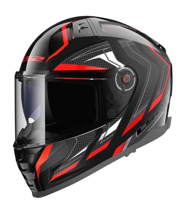 Casco LS2 FF811 Vector 2 Alizer rosso