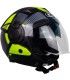 Casque ONE Alfa 2.0 noir jaune