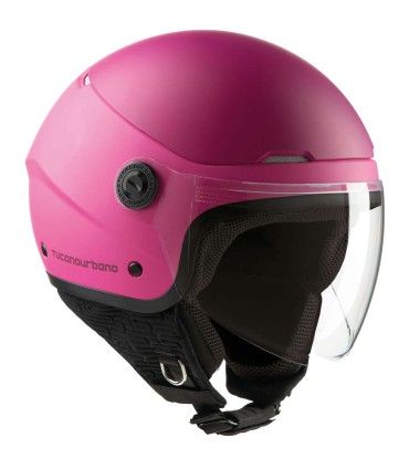 Casque jet Tucano Urbano El Pop pink matt