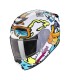 Casco bambino Scorpion Exo-Jnr Air Fun bianco