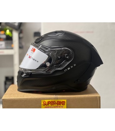 Casco moto Nexx X.R3R Zero Pro 2 Carbon nero opaco