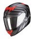 Casco Scorpion Exo-520 Air Shade nero rosso