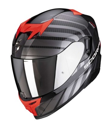 Casco Scorpion Exo-520 Air Shade nero rosso