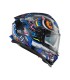 Helm Premier Typhoon LY 18 blau