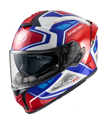 Helm Premier Evoluzione RR 13 rot blau