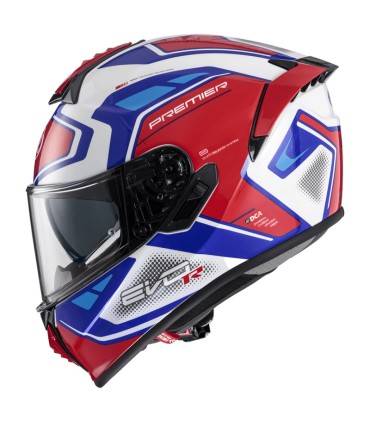 Casque Premier Evoluzione RR 13 rouge bleu