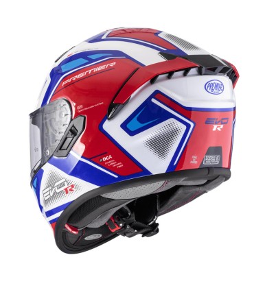 Casque Premier Evoluzione RR 13 rouge bleu