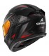 Casque intègral Shark D-Skwal 3 Blast-R Mat noir rouge