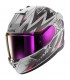 Casque intègral Shark D-Skwal 3 Blast-R Mat gris violet