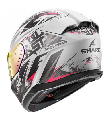 Casco Shark D-Skwal 3 Blast-R Mat argento viola