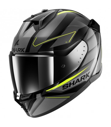 Casque intégral Shark D-Skwal 3 Sizler anthracite jaune