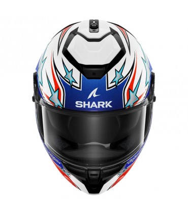 Casque intégral Shark Spartan GT Pro Flagstaff blanc