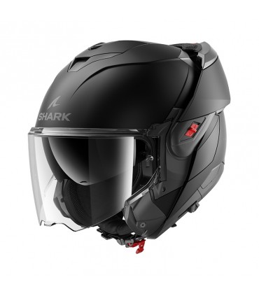 Casque modulaire Shark Oxo Blank mat noir