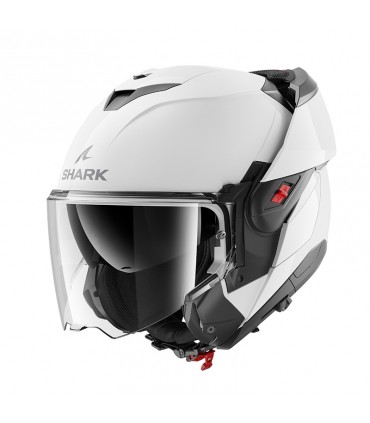 Casco modulare Shark Oxo Blank bianco