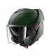 Casco modulare Shark Oxo Blank mat verde