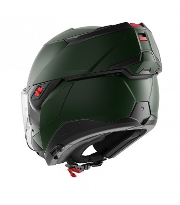 Casco modulare Shark Oxo Blank mat verde