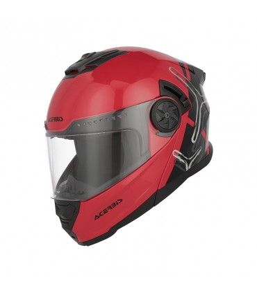 Casque modulaire Acerbis Rider rouge