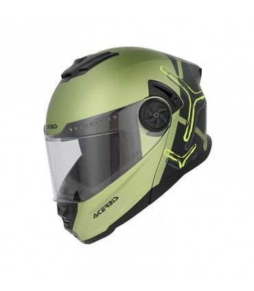 Casco modulare Acerbis Rider verde