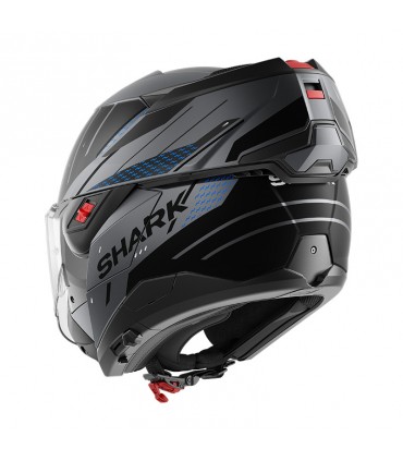 Casco modulare Shark Oxo Rydger Mat antracite