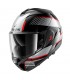 Casco modulare Shark Oxo Sikter nero rosso