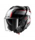 Casco modulare Shark Oxo Sikter nero rosso