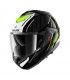 Casque modulaire Shark Oxo Rydger noir jaune