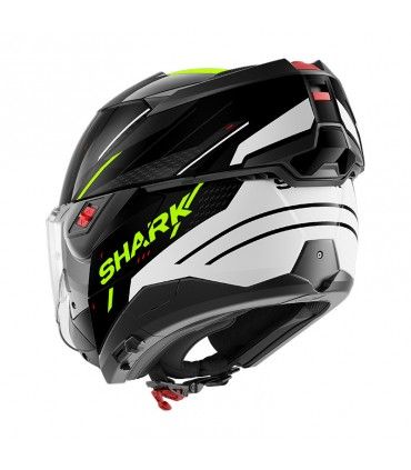 Casco modulare Shark Oxo Rydger nero giallo