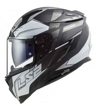 Casque LS2 FF327 Challenger Allert titan matt