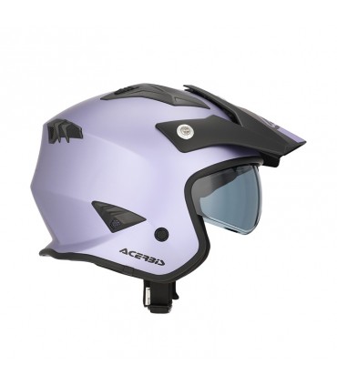 Casco Jet Acerbis Aria 22.06 viola