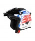 Casco Jet Acerbis Aria 22.06 Graphic blu rosso