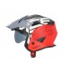 Helm Jet Acerbis Aria 22.06 Graphic grau