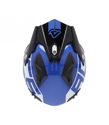 Casque Jet Acerbis Aria 22.06 Graphic bleu