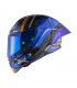 Casque moto Nexx X.R3R Swirl deep bleu