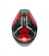 Casco moto Nexx X.R3R Swirl rosso