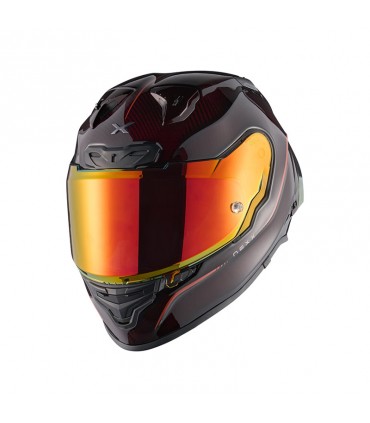 Casco moto Nexx X.R3R Hagibis rosso