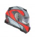 Casque Acerbis Serel gris rouge