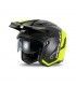 Casque jet Ufo Sheratan noir jaune