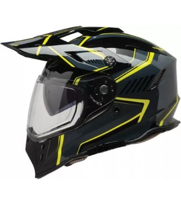 Casco Z1R Range 2.0 Voyager nero giallo