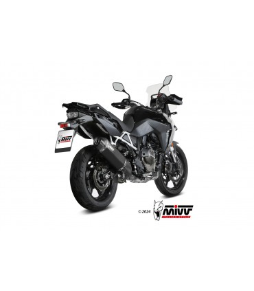 Mivv Speed Edge inox noir Suzuki V-Strom 800 SE (2023-24)