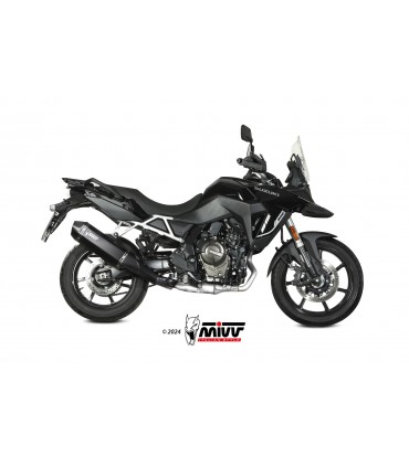 Mivv Speed Edge inox noir Suzuki V-Strom 800 SE (2023-24)