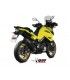 Mivv Speed Edge inox noir Suzuki V-Strom 1050 (2020-24)