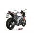 Mivv Speed Edge inox black Aprilia Tuono V4 1100 (2018-20)