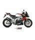 Mivv Speed Edge inox noir Aprilia Tuono V4 1100 (2018-20)