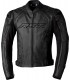 RST S1 leather motorcycle jacket black