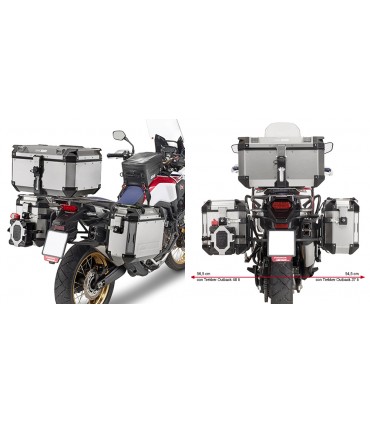 Givi Pl1144cam Outback Supports For Honda Africa Twin (2016-17)