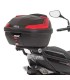 Givi Attacco Posteriore Sr2121 bauletto Monolock® Yamaha Majesty s 125 (14-17)